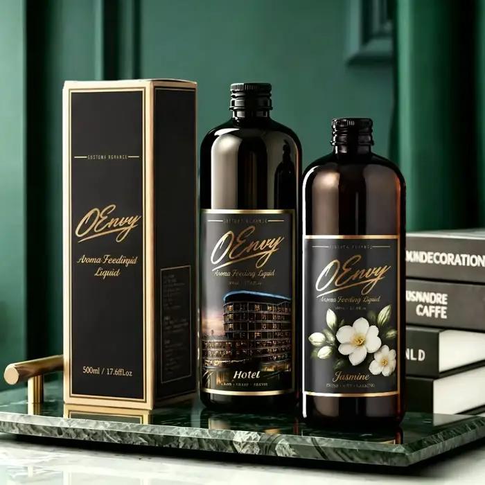 Huile essentielle d'aromathérapie sans flamme, huile parfumée longue durée, huile liquide pour la maison, l'hôtel, le SPA, huile de remplacement parfumée
