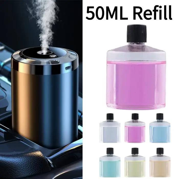Recharge liquide de 50 ml pour diffuseur d'arômes automatique intelligent – Plusieurs parfums disponibles – Remplacement essentiel