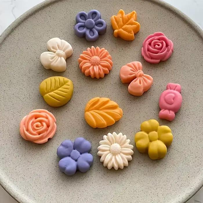 Moules à bougies en silicone, outil de fabrication de bougies colorées et vibrantes pour les décorations de mariage, d'anniversaire, la fabrication de bijoux et la décoration de la maison