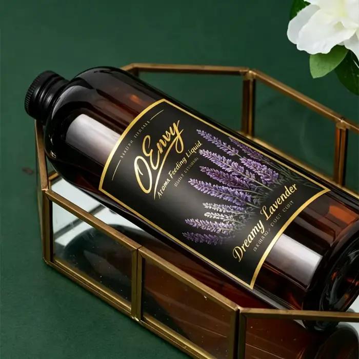 Huile essentielle d'aromathérapie sans flamme, huile parfumée longue durée, huile liquide pour la maison, l'hôtel, le SPA, huile de remplacement parfumée