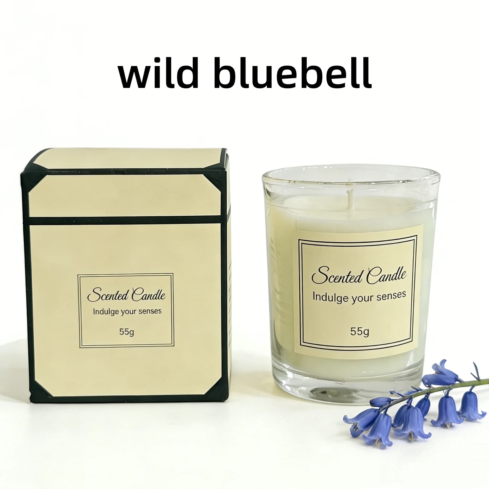 Coffret Cadeau Premium de Bougies d'Aromathérapie en Verre, Fabriquées à la Main en Cire de Soja, Sa