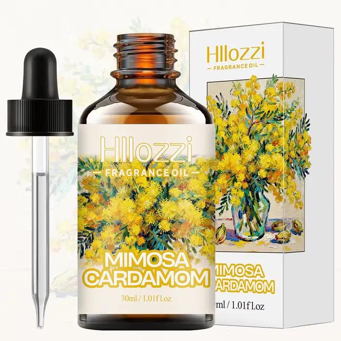 HUILE PARFUMÉE MIMOSA CARDAMOM Convient pour le bricolage et les diffuseurs, huiles essentielles pou