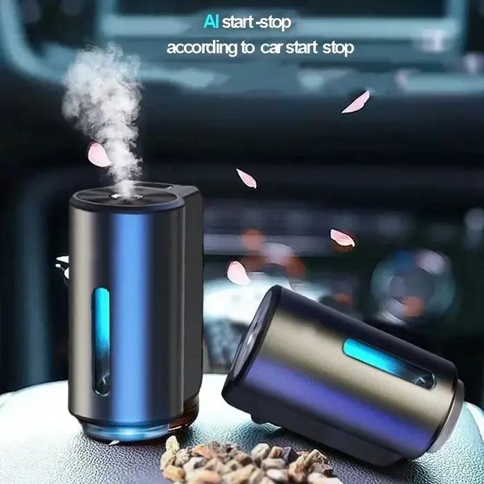 Désodorisant électrique pour voiture, diffuseur d'arôme automatique, ventilation de voiture, huile essentielle, humidificateur de brume, diffuseur de parfum, aromathérapie
