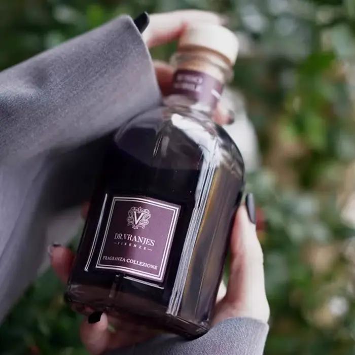 250ml DV sans flamme Rosso Nobile vin rouge cuir ébène aromathérapie Oud