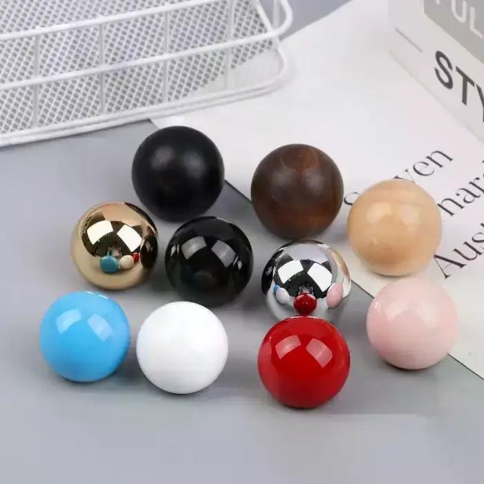 Bouchons de bouteille de parfum, différentes couleurs, bouchons de boule, bouchons de tête en bois et plastique, multi-styles, bouchon de bouteille en verre de parfum