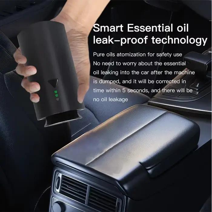 Diffuseur d'arômes professionnel pour voiture, désodorisant électrique USB rechargeable pour la maison, diffuseur de parfum 1200mAh
