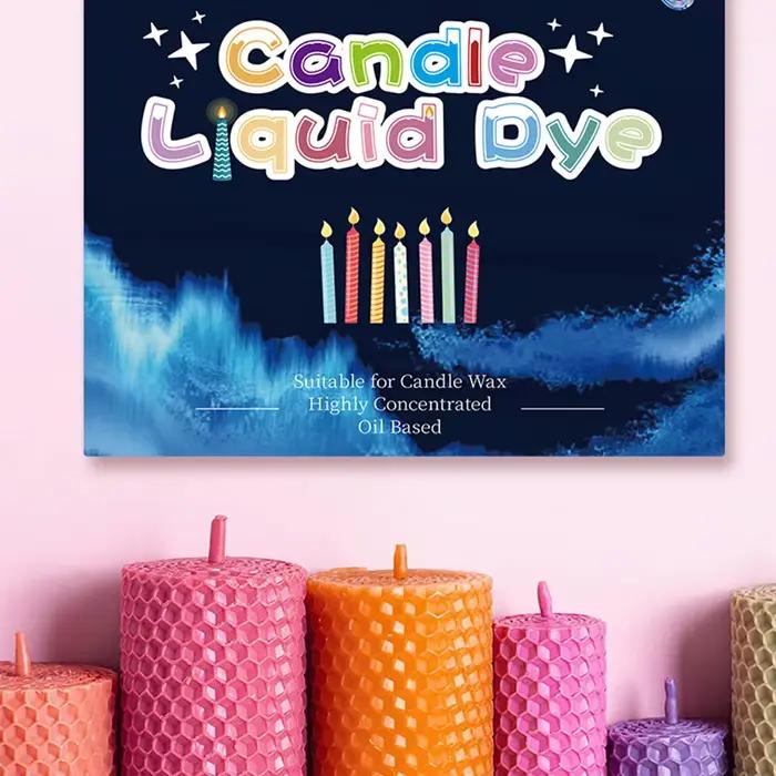 Pigment liquide d'aromathérapie, 30 couleurs, colorant de bougie, moule de bougie bricolage, coloration Regina, artisanat fait à la main, pigment de résine