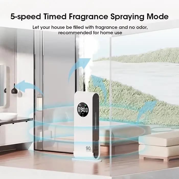 Diffuseur d'aromathérapie à capteur automatique, veilleuse d'huile essentielle, Machine de parfum pour la maison, pour la relaxation, l'amélioration de l'humeur