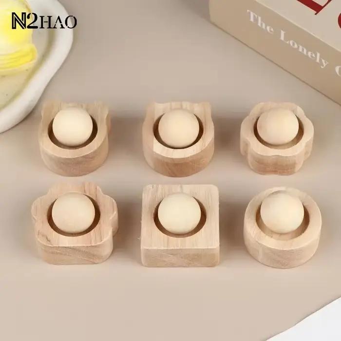 Diffuseur d'huiles essentielles en bois, diffuseur de parfum, ornement, diffuseur d'aromathérapie sans feu en bois massif pour la décoration de la maison
