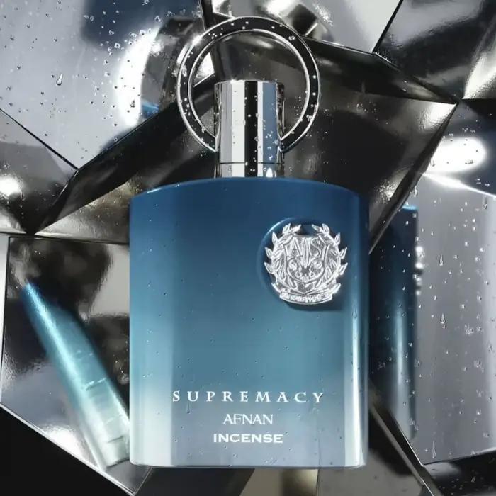 Parfum AFNAN Supremacy Incense 100ml Eau de Parfum, parfum de luxe longue durée, spray, parfum chaud, profond, fumé, riche, intense, élégant