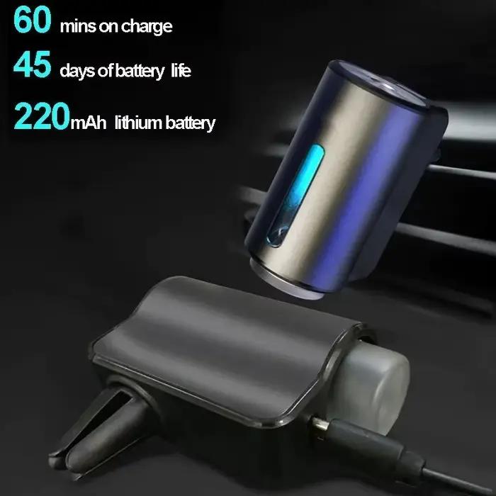 Désodorisant électrique pour voiture, diffuseur d'arôme automatique, ventilation de voiture, huile essentielle, humidificateur de brume, diffuseur de parfum, aromathérapie