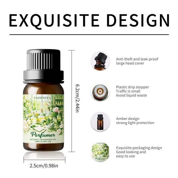 Huile Essentielle de Parfum 10ml, Huile Aromatique de Niche de Luxe Longue Durée pour Parfumer la Maison, Huile Parfumée Professionnelle pour le Bureau, Cadeau