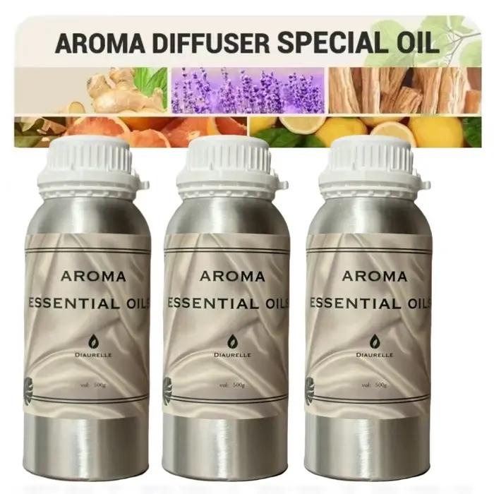 Huiles essentielles 500ml pour diffuseur aromatique huile de parfum désodorisant odeur pour dispositif de parfum domestique huile de diffuseur de parfum d'hôtel