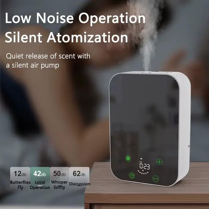 Diffuseur d'arômes électrique, nébuliseur de parfum, machine à parfum d'ambiance murale pour la maison, les hôtels, les salles de sport - Machine à parfum d'ambiance