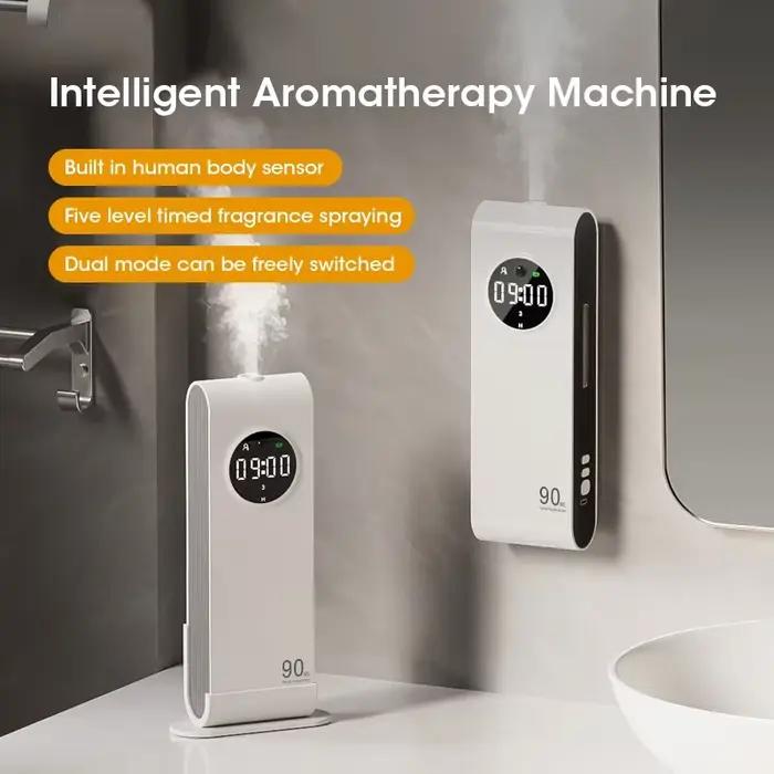 Diffuseur d'aromathérapie à capteur automatique, veilleuse d'huile essentielle, Machine de parfum pour la maison, pour la relaxation, l'amélioration de l'humeur