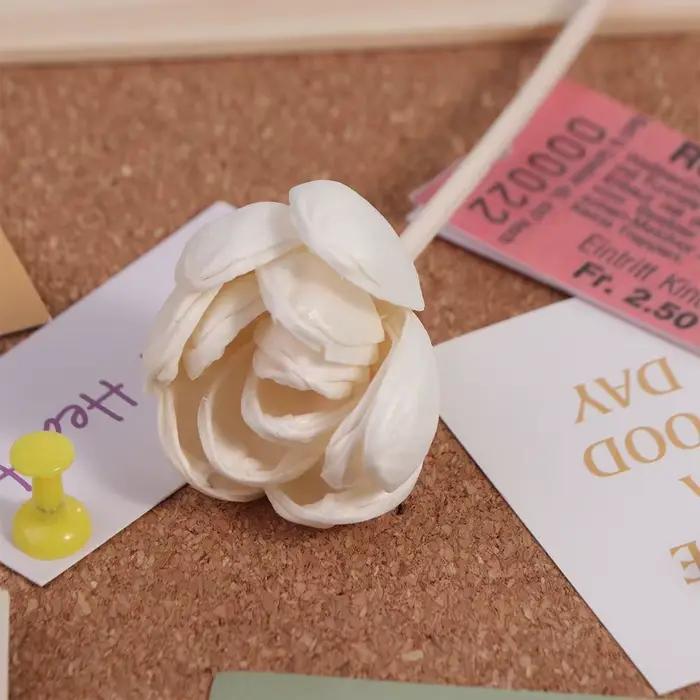Bâtonnets diffuseurs de parfum sans flamme pour aromathérapie, fleurs aromatiques, simulation de fleur aquatique, fleur d'aromathérapie