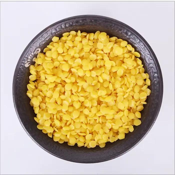 Cire d'abeille blanche jaune, 1KG, bougie, matières premières, ne pas ajouter de cire de soja, rouge à lèvres, cosmétiques, particules de cire d'abeille naturelle