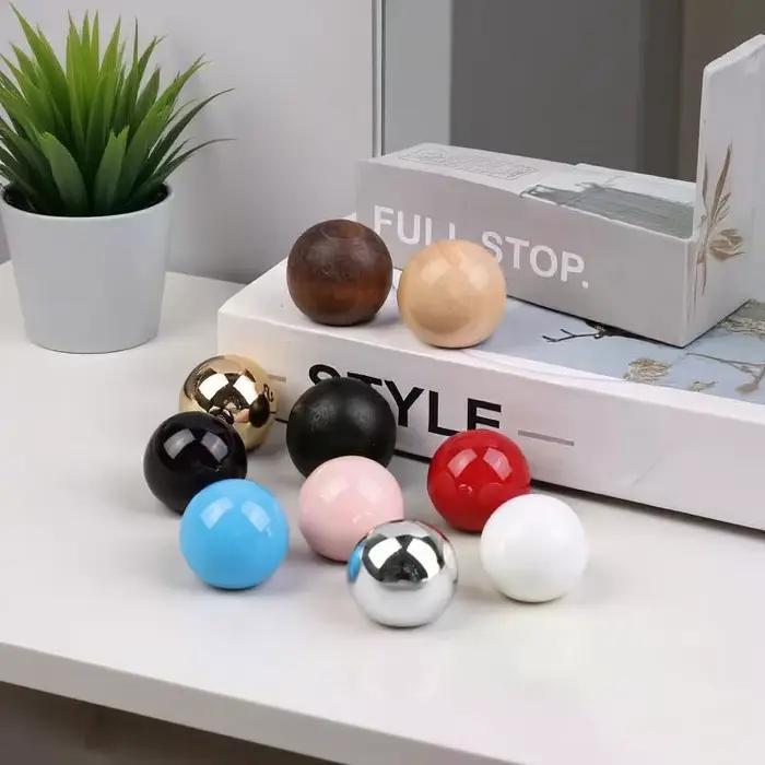 Bouchons de bouteille de parfum, différentes couleurs, bouchons de boule, bouchons de tête en bois et plastique, multi-styles, bouchon de bouteille en verre de parfum