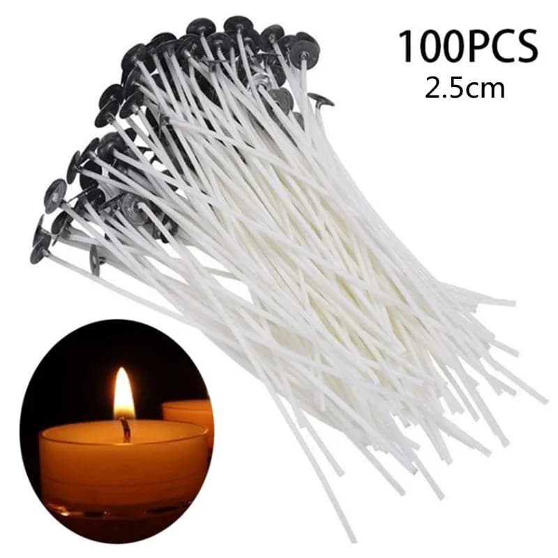 Mèche de bougie d'aromathérapie bricolage, pur coton, outil exécutif, 100